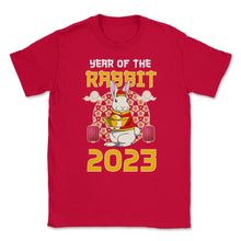 Load image into Gallery viewer, Chinese Year Of Rabbit 2023 Chinese Aesthetic Design (Front Print) - Red
