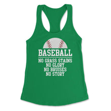 Load image into Gallery viewer, Funny Baseball Player Lover Motivational Inspirational Quote Graphic - Kelly Green
