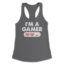 Load image into Gallery viewer, Funny I&#39;m A Gamer Heart Lives Gaming Proud Video Game Lover Product ( - Dark Grey
