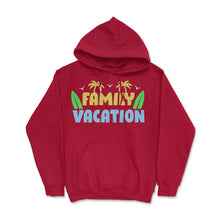 Load image into Gallery viewer, Family Vacation Tropical Beach Matching Reunion Gathering Graphic ( - Red
