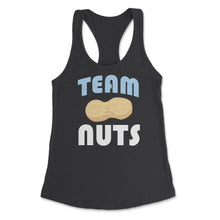 Load image into Gallery viewer, Funny Team Nuts Baby Boy Gender Reveal Announcement Humor Product ( - Black
