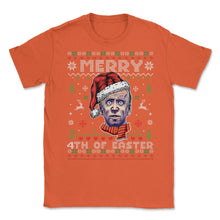 Load image into Gallery viewer, Joe Biden Ugly Christmas Design Style Merry 4th Of Easter Product ( - Orange
