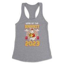 Load image into Gallery viewer, Chinese Year Of Rabbit 2023 Chinese Aesthetic Design (Front Print) - Grey Heather
