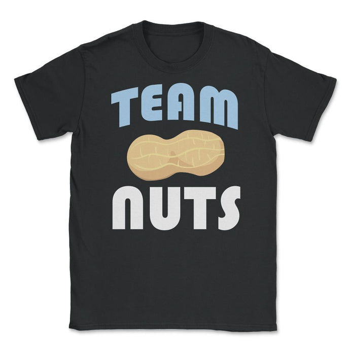 Funny Team Nuts Baby Boy Gender Reveal Announcement Humor Product ( - Black