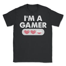 Load image into Gallery viewer, Funny I&#39;m A Gamer Heart Lives Gaming Proud Video Game Lover Product ( - Black
