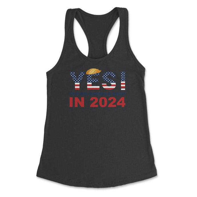 Donald Trump 2024 Take America Back Election Yes! Product (Front - Black