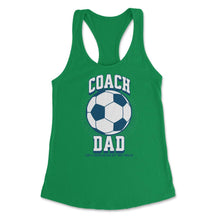 Load image into Gallery viewer, Soccer Coach Dad Like A Regular Dad But Way Cooler Soccer Design ( - Kelly Green
