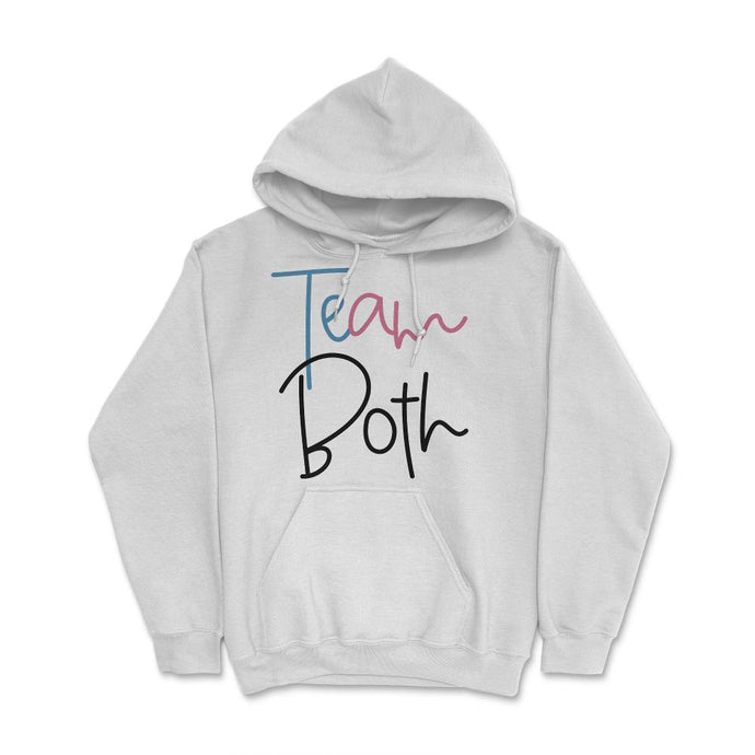 Funny Team Both Healthy Baby Pink Or Blue Gender Reveal Graphic ( - White