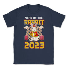 Load image into Gallery viewer, Chinese Year Of Rabbit 2023 Chinese Aesthetic Design (Front Print) - Navy
