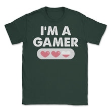 Load image into Gallery viewer, Funny I&#39;m A Gamer Heart Lives Gaming Proud Video Game Lover Product ( - Forest Green
