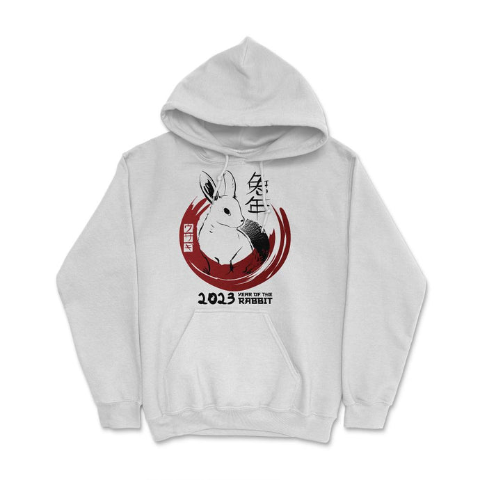 Chinese New Year Rabbit 2023 Chinese Traditional Style Graphic (Front - White