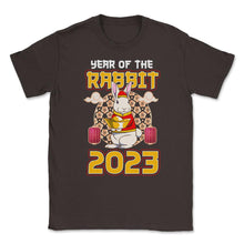 Load image into Gallery viewer, Chinese Year Of Rabbit 2023 Chinese Aesthetic Design (Front Print) - Brown
