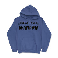Load image into Gallery viewer, Most Loved Grandma Grandmother Appreciation Grandkids Design (Front - Royal Blue
