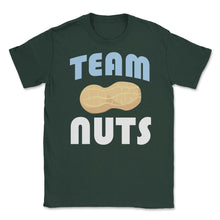 Load image into Gallery viewer, Funny Team Nuts Baby Boy Gender Reveal Announcement Humor Product ( - Forest Green
