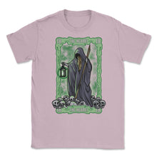 Load image into Gallery viewer, The Hermit Tarot Card IX Retro Vintage Grunge Product (Front Print) - Light Pink
