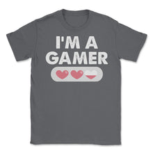 Load image into Gallery viewer, Funny I&#39;m A Gamer Heart Lives Gaming Proud Video Game Lover Product ( - Smoke Grey
