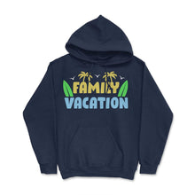 Load image into Gallery viewer, Family Vacation Tropical Beach Matching Reunion Gathering Graphic ( - Navy
