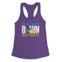 Load image into Gallery viewer, My Big Cousin Is Downright Perfect Down Syndrome Awareness Product ( - Purple
