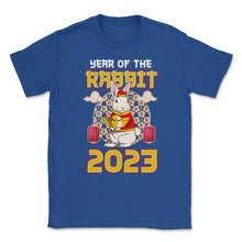 Load image into Gallery viewer, Chinese Year Of Rabbit 2023 Chinese Aesthetic Design (Front Print) - Royal Blue
