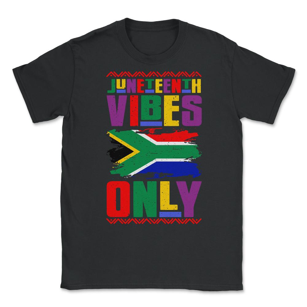 Juneteenth Vibes Only Since 1865 Afro American Black Pride Design ( - Black