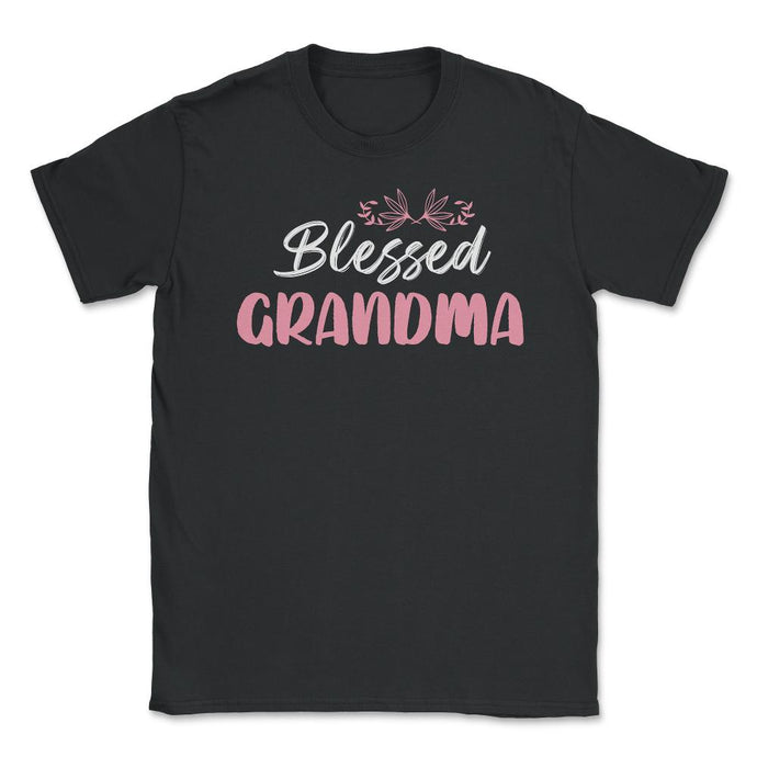 Blessed Grandma Beautiful Christian Grandmother Appreciation Product - Black