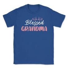 Load image into Gallery viewer, Blessed Grandma Beautiful Christian Grandmother Appreciation Product - Royal Blue
