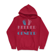 Load image into Gallery viewer, Funny Gender Reveal Party Keeper Of The Gender Baby Print (Front - Red
