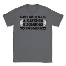 Load image into Gallery viewer, Funny Baseball Pitcher Humor Ball Catcher Embarrass Gag Product ( - Smoke Grey
