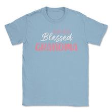 Load image into Gallery viewer, Blessed Grandma Beautiful Christian Grandmother Appreciation Product - Light Blue
