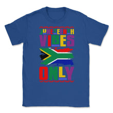 Load image into Gallery viewer, Juneteenth Vibes Only Since 1865 Afro American Black Pride Design ( - Royal Blue
