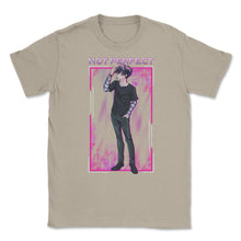 Load image into Gallery viewer, Bad Anime Boy Not Perfect Vaporwave Style Streetwear Design (Front - Cream

