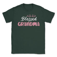 Load image into Gallery viewer, Blessed Grandma Beautiful Christian Grandmother Appreciation Product - Forest Green
