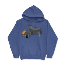 Load image into Gallery viewer, Funny Cat Playing Piano Pianist Music Instrument Cat Lover Design ( - Royal Blue
