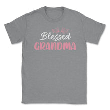 Load image into Gallery viewer, Blessed Grandma Beautiful Christian Grandmother Appreciation Product - Grey Heather
