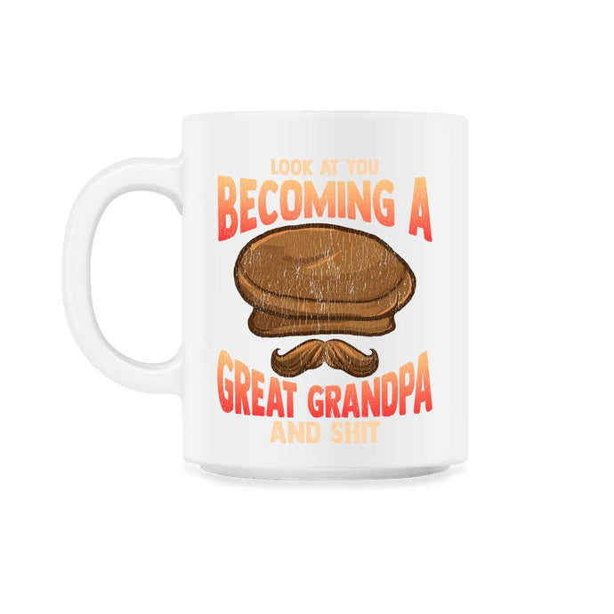 Becoming a Great Grandpa 11oz Mug - White