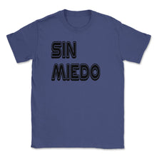 Load image into Gallery viewer, Live Without Fear Spanish Puerto Rico Sin Miedo (Front Print) Unisex - Purple
