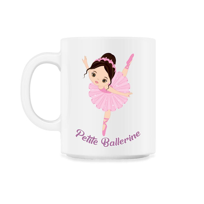 Petite Ballerine Dancer design Ballet Gifts product Tee 11oz Mug - White