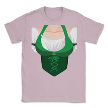 Load image into Gallery viewer, St. Patricks Day Women Sexy Costume Top Design (Front Print) Unisex - Light Pink

