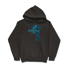 Load image into Gallery viewer, Chileate Con Dios (Front Print) Hoodie - Black

