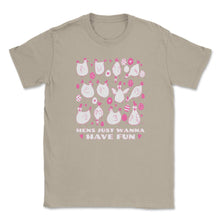 Load image into Gallery viewer, Hens Just Wanna Have Fun Hilarious Group Of Hens Doodles Product ( - Cream
