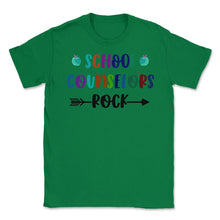 Load image into Gallery viewer, Funny School Counselors Rock Trendy Counselor Appreciation Product ( - Green
