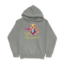 Load image into Gallery viewer, I Just Came For The Candy Cute Anime Cat Halloween Shirt Gifts  ( - Grey Heather
