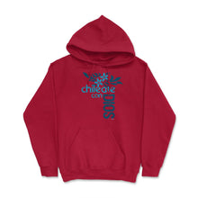 Load image into Gallery viewer, Chileate Con Dios (Front Print) Hoodie - Red

