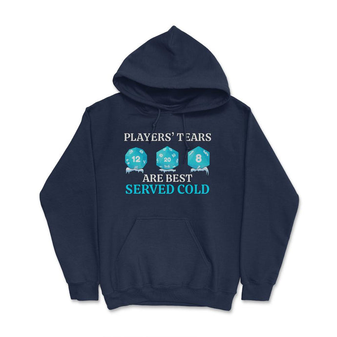 Players Tears Are Best Served Cold - Sarcastic Role Play Polyhedral - Navy
