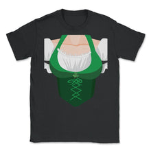 Load image into Gallery viewer, St. Patricks Day Women Sexy Costume Top Design (Front Print) Unisex - Black

