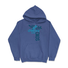 Load image into Gallery viewer, Chileate Con Dios (Front Print) Hoodie - Royal Blue
