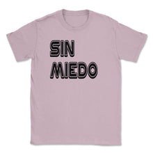 Load image into Gallery viewer, Live Without Fear Spanish Puerto Rico Sin Miedo (Front Print) Unisex - Light Pink
