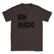 Load image into Gallery viewer, Live Without Fear Spanish Puerto Rico Sin Miedo (Front Print) Unisex - Brown
