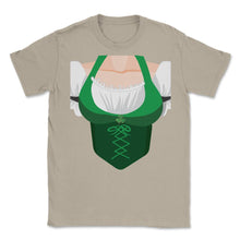 Load image into Gallery viewer, St. Patricks Day Women Sexy Costume Top Design (Front Print) Unisex - Cream
