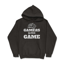 Load image into Gallery viewer, Funny Gamers Gonna Game Video Game Controller Humor Product (Front - Hoodie - Black
